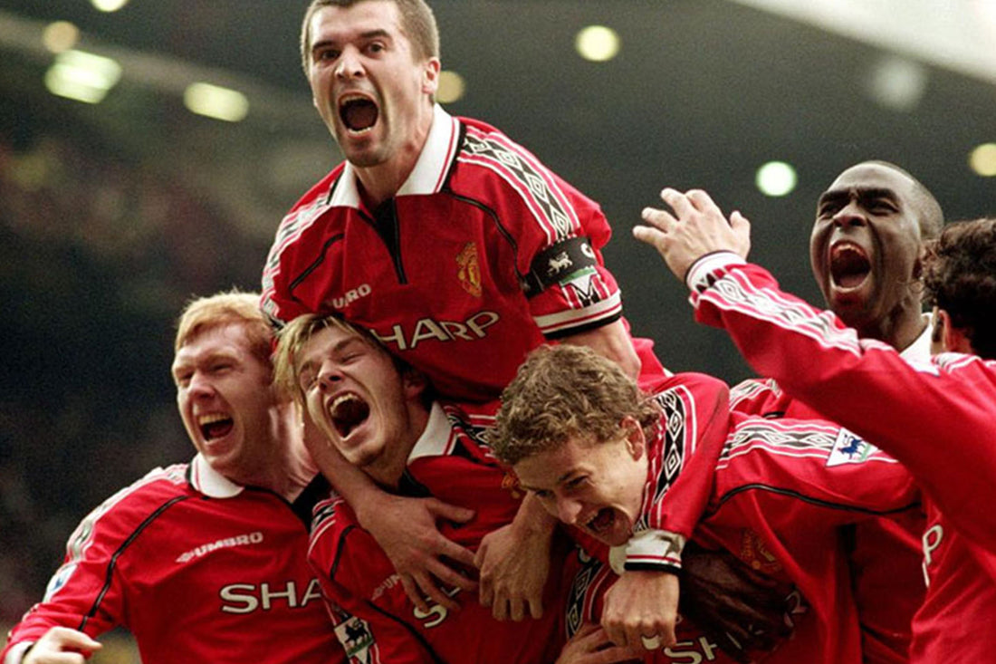 Manchester United's 1999 Treble-Winning Kit