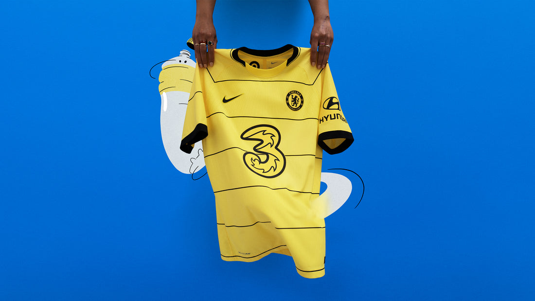 Chelsea Away jersey sees iconic colour reintroduced
