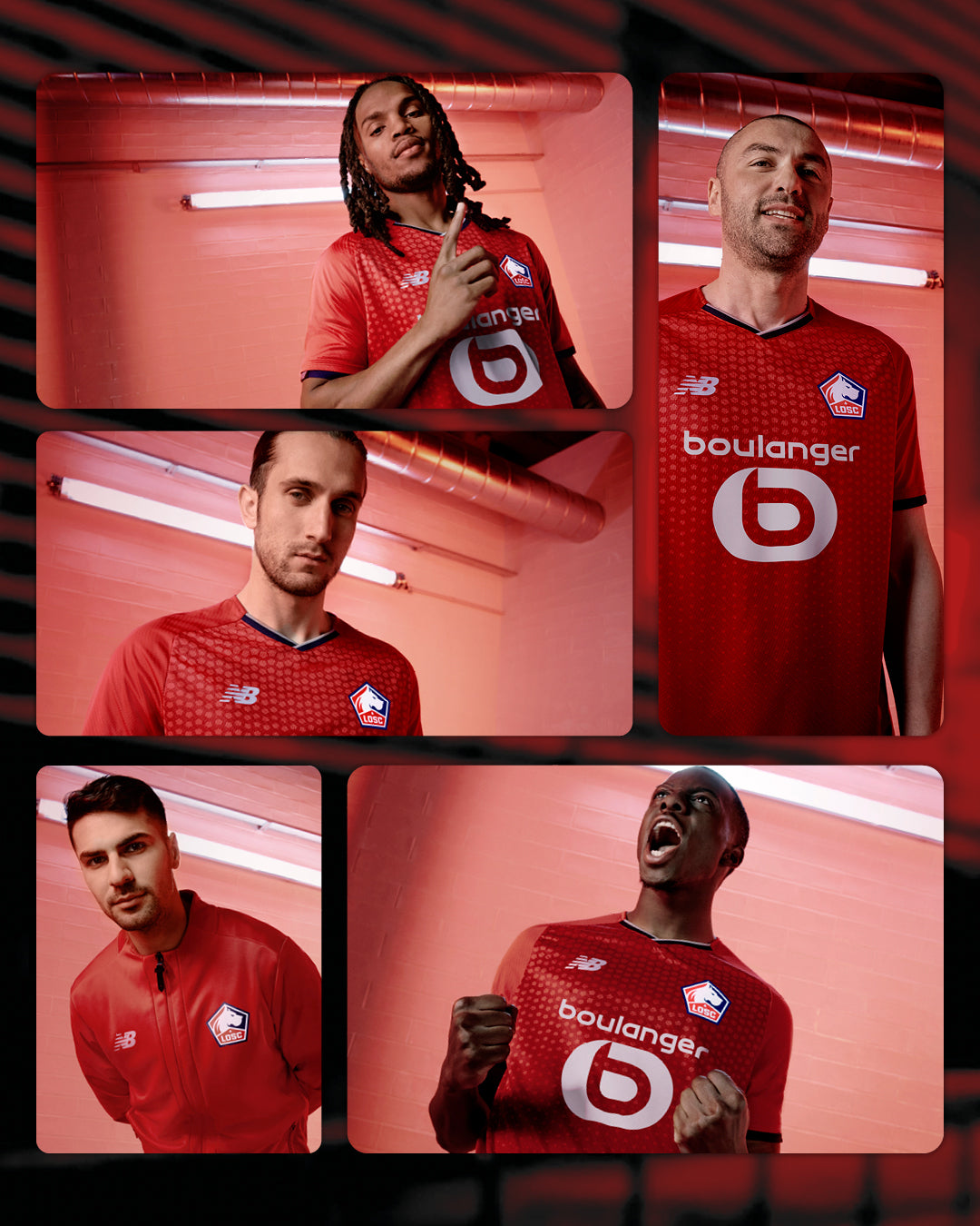 New Balance Reveals LOSC Lille 21/22 Home Jersey