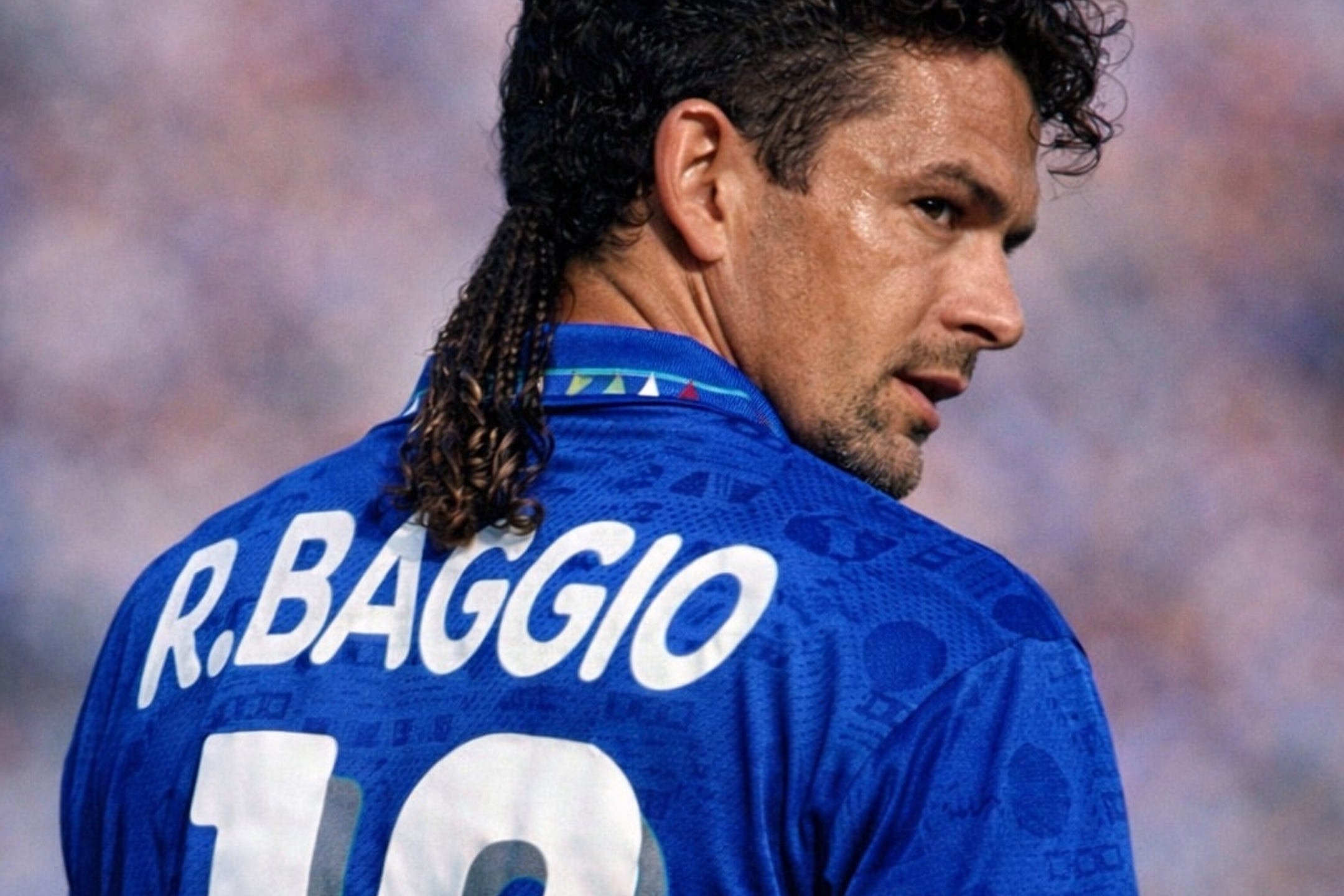 USA 94 v 2026 World Cup Header Baggio Italy Cult Kits