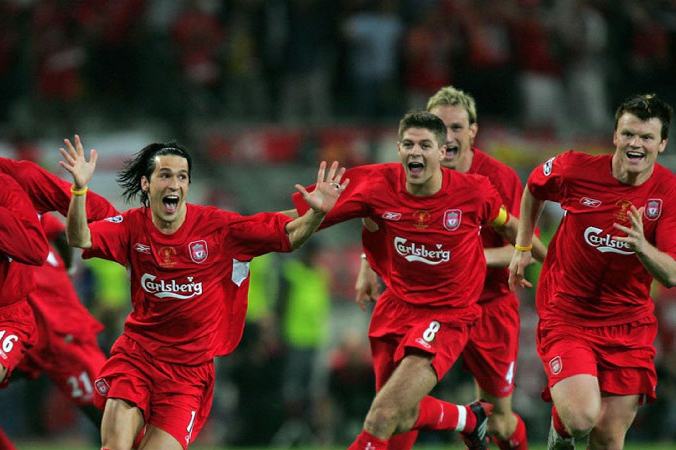 cult kits - Liverpool 2005 champions league home shirt