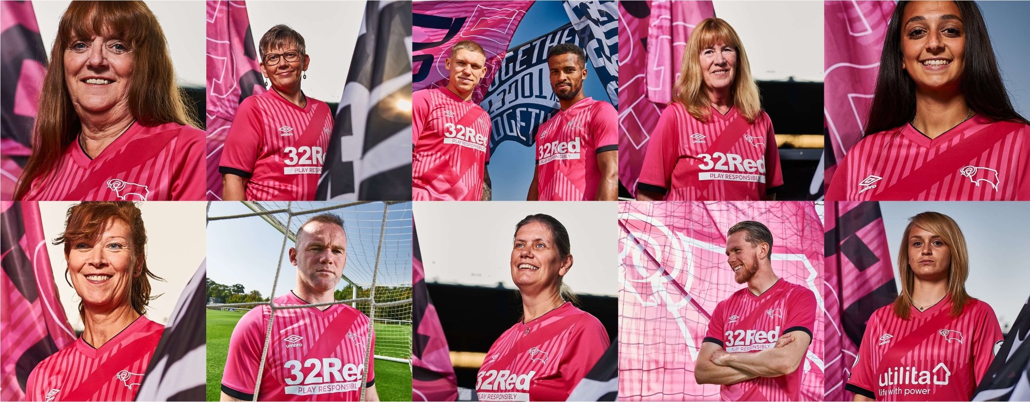 DERBY COUNTY’S THIRD KIT SUPPORTS THE WEAR IT PINK CAMPAIGN - Cult Kits
