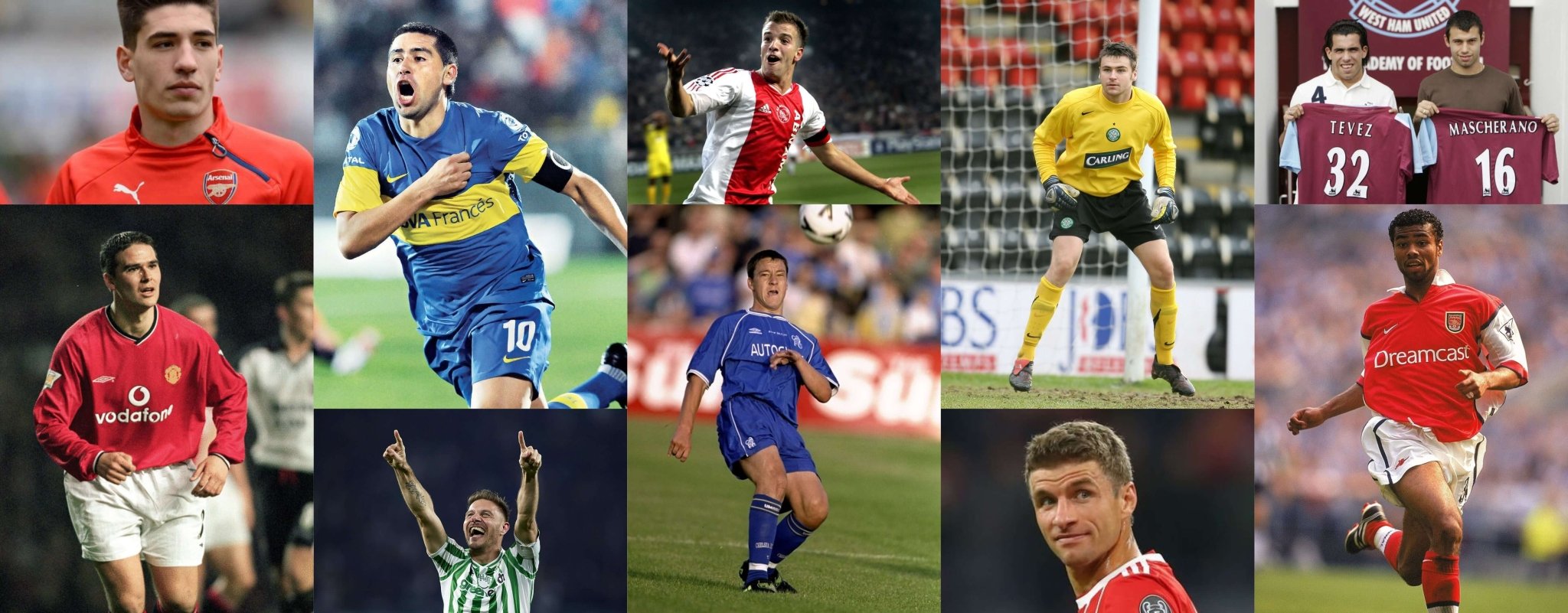 First shirts: kits they made their debuts in - Cult Kits