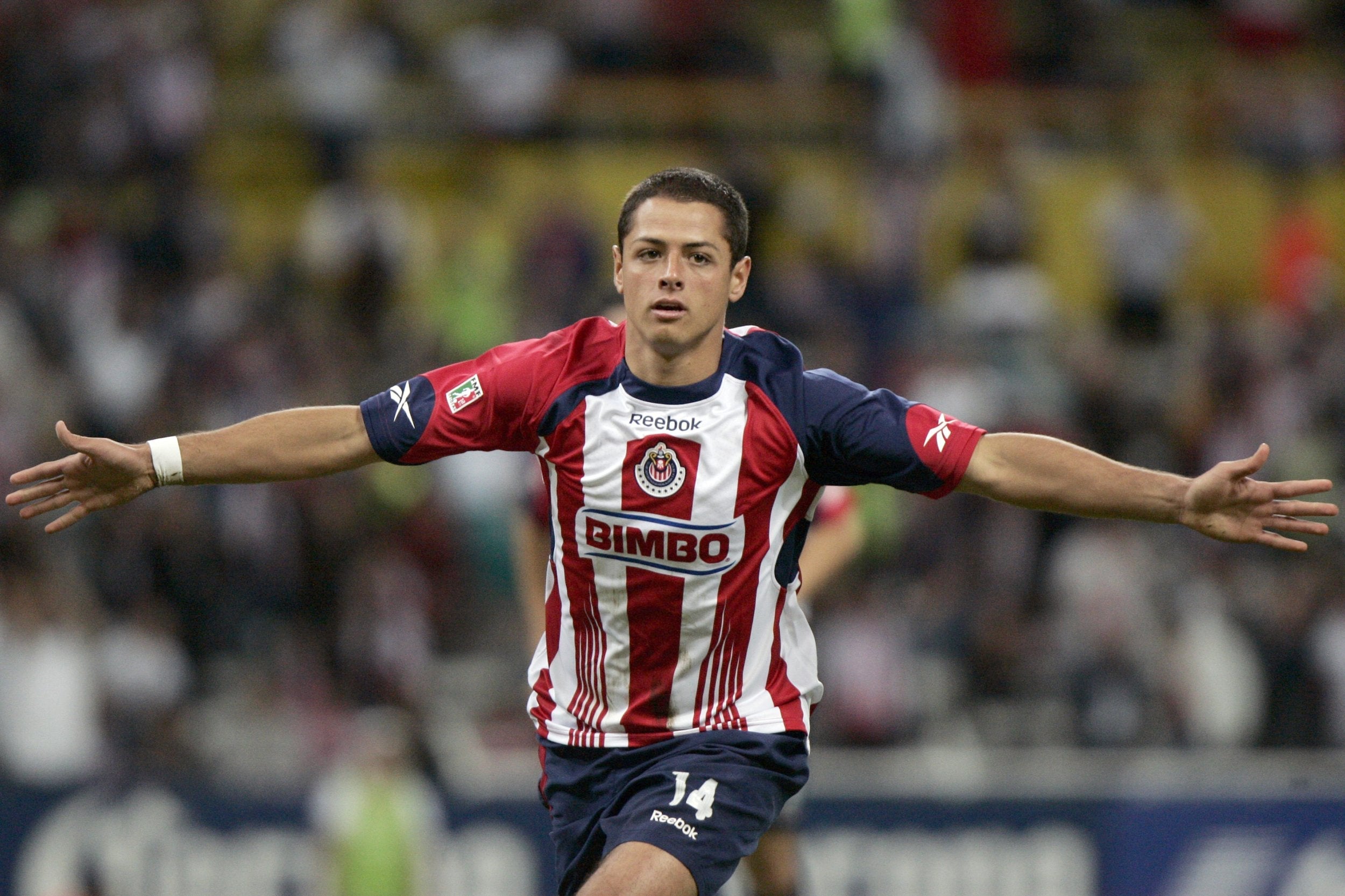 Cult Kits Vintage Javier Hernandez Football Kit, Vintage Football Shirts