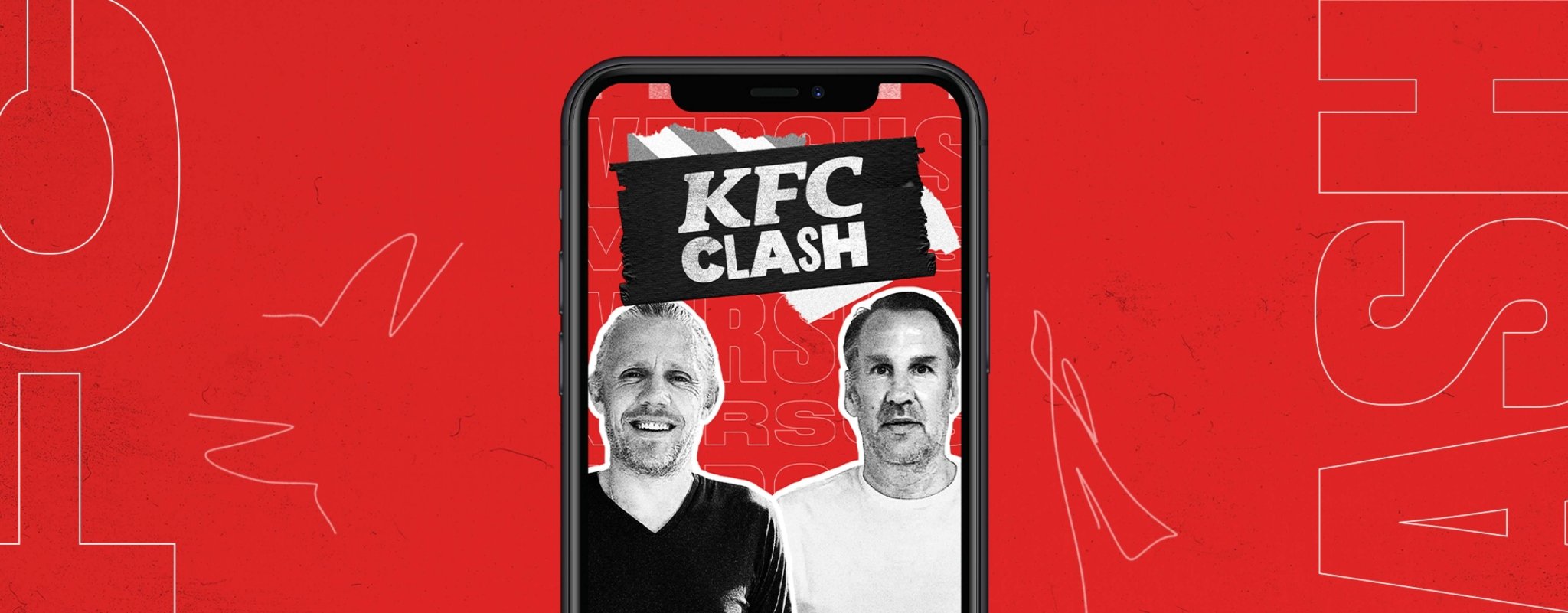 KFC CLASH RETURNS WITH FOOTBALL LEGENDS JIMMY BULLARD AND PAUL MERSON - Cult Kits