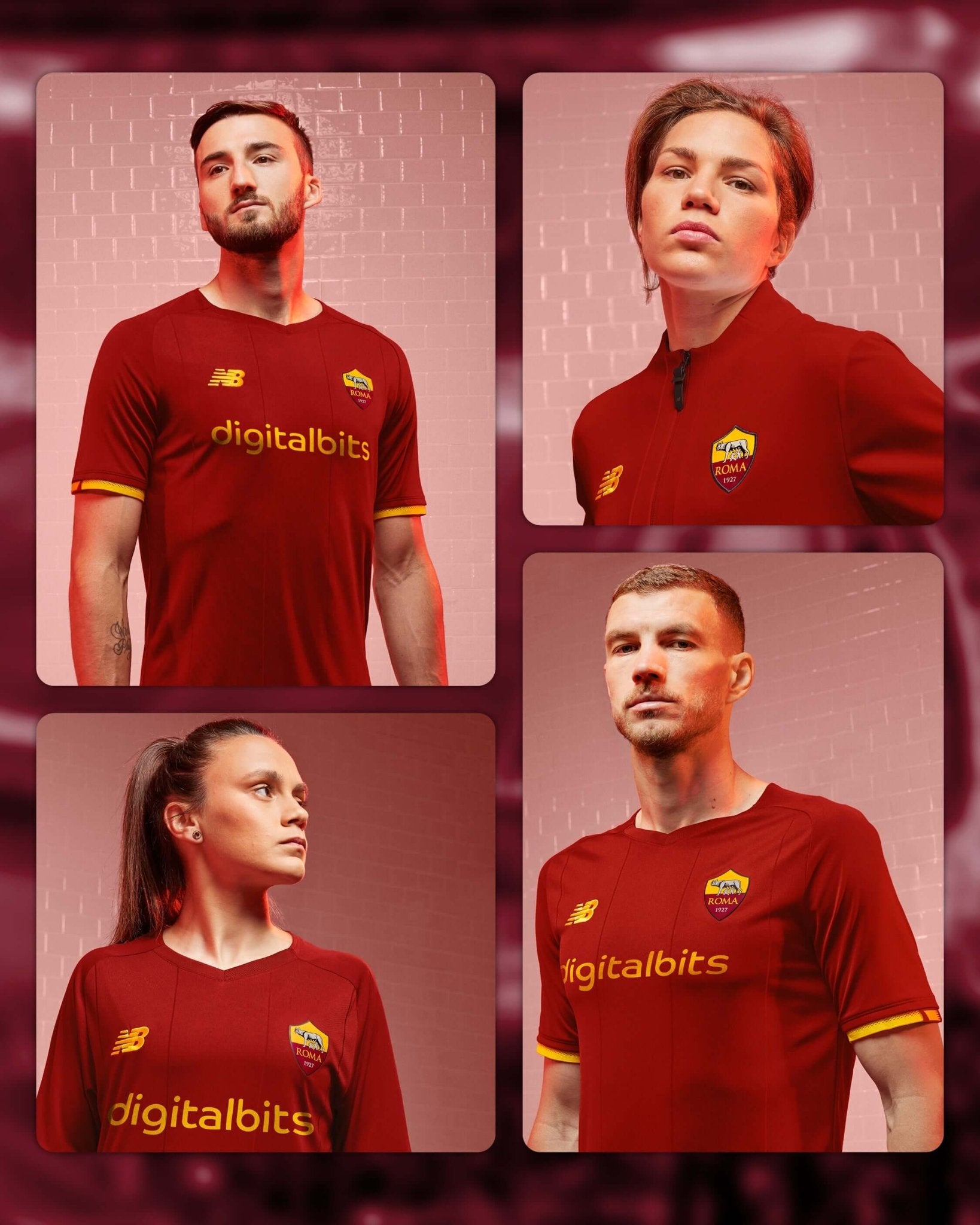 New Balance Reveals AS Roma 21/22 Home Kit - Cult Kits