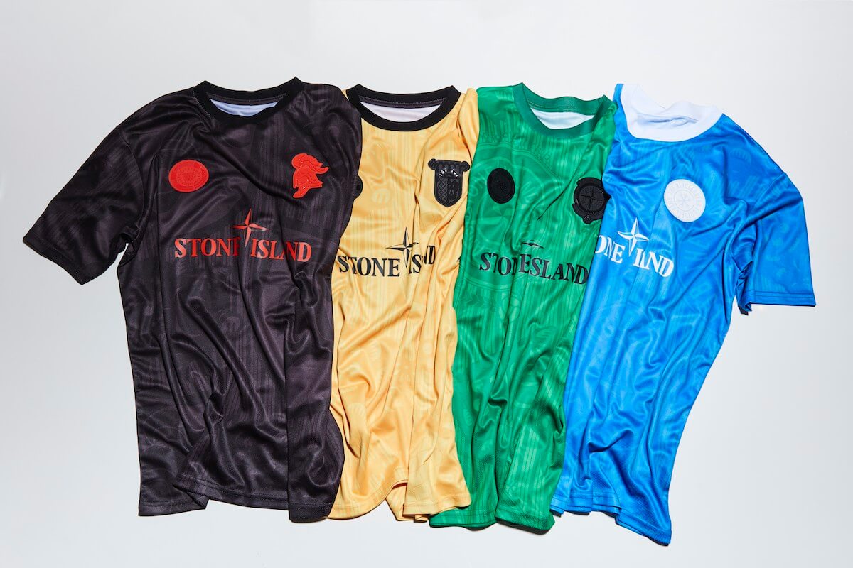 Stone Island to Auction Limited Chinatown Invitational Football Shirts - Cult Kits