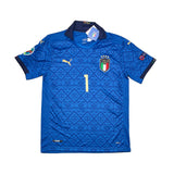 2020/21 ITALY MANCINI #1 *SIGNED* BNWT HOME SHIRT (L) PUMA