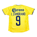 2002/03 CLUB AMERICA ZAMORANO #9 HOME SHIRT (M) NIKE