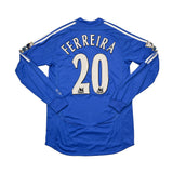 2006/08 CHELSEA FERREIRA #20 L/S HOME SHIRT (M) ADIDAS