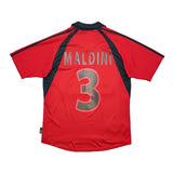 2001/02 AC Milan Maldini #3 Third Shirt (S) Adidas