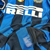 2007/08 INTER MILAN *MATCH ISSUE vs MANCHESTER UNITED* HOME SHIRT (XL) NIKE