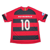 2007 FLAMENGO #10 HOME SHIRT (L) NIKE