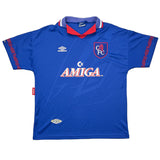 1993/94 CHELSEA HOME SHIRT (XL) UMBRO