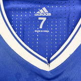 2016/17 CHELSEA DAVID LUIZ #30 *MATCH WORN vs MANCHESTER UNITED* HOME SHIRT (M) ADIDAS