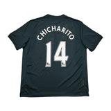 2009/10 MANCHESTER UNITED CHICHARITO #14 AWAY SHIRT (XL) NIKE