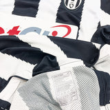 2010/11 JUVENTUS TONI #20 *MATCH WORN v MANCHESTER UNITED* HOME SHIRT (M) NIKE