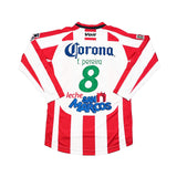 2008/09 Necaxa F.Pereira #8 L/S Home Shirt (M) Voit
