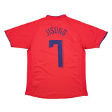 2006/08 SOUTH KOREA JI SUNG #7 HOME SHIRT (M) NIKE
