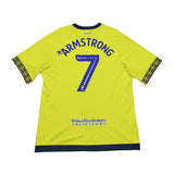 2018/19 BLACKBURN ROVERS ARMSTRONG #7 AWAY SHIRT (XL) UMBRO