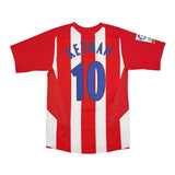 2005/06 ATLETICO MADRID KEZMAN #10 *PLAYER ISSUE* HOME SHIRT (M) NIKE