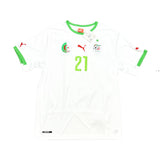 2014/15 ALGERIA MAHREZ #21 *BNWT* HOME SHIRT (L) PUMA