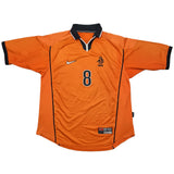 1998/00 Netherlands Bergkamp #10 Home Shirt (L) Nike