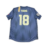2018/19 MANCHESTER UNITED YOUNG #18 *BNWT* AUTHENTIC C/L THIRD SHIRT (XXL) ADIDAS