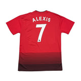 2018/19 MANCHESTER UNITED ALEXIS #7 HOME SHIRT (L) ADIDAS