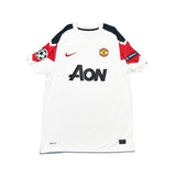 2010/12 MANCHESTER UNITED ROONEY #10 C/L *PLAYER ISSUE* AWAY SHIRT (L) NIKE
