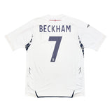 2007/09 England Beckham #7 Home Shirt (L) Umbro