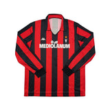 1989/90 AC Milan #9 L/S Home Shirt (L) Kappa