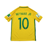 2016/17 Brazil Neymar Jr #10 Home Shirt (M) Nike