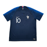 2018 France Mbappe #10 Home Shirt (L) Nike