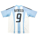 2002/04 Argentina Batistuta #9 Home Shirt (L) Adidas