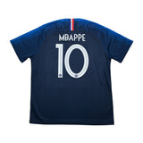 2018 France Mbappe #10 Home Shirt (L) Nike