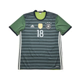 2015/17 Germany Kroos #18 Away Shirt (L) Adidas