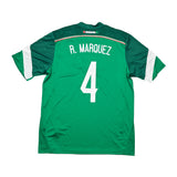 2014 Mexico R.Marquez #4 Home Shirt (L) Adidas