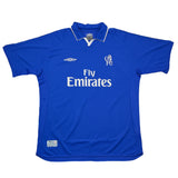 2001/03 CHELSEA PETIT #17 HOME SHIRT (XL) UMBRO