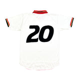1996/98 BELGIUM #20 *MATCH ISSUE* AWAY SHIRT (L) DIADORA