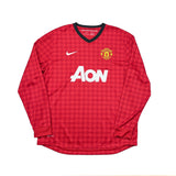 2012/13 MANCHESTER UNITED ROONEY #10 L/S HOME SHIRT (XL) NIKE