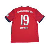2018/19 BAYERN MUNICH DAVIES #19 HOME SHIRT (L) ADIDAS