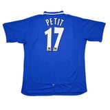 2001/03 CHELSEA PETIT #17 HOME SHIRT (XL) UMBRO