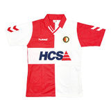 1989/90 FEYENOORD *MINT* HOME SHIRT (L) HUMMEL