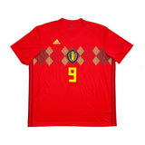 2018/19 BELGIUM LUKAKU #9 HOME SHIRT (XL) ADIDAS