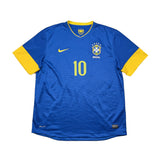 2012/13 Brazil Ronaldinho #10 Away Shirt (XL) Nike