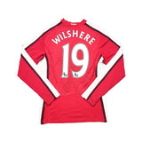 2008/10 Arsenal Wilshere #19 L/S *Player Issue* Home Shirt (M) Nike