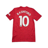 2020/21 MANCHESTER UNITED RASHFORD #10 HOME SHIRT (S) ADIDAS