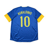 2012/13 Brazil Ronaldinho #10 Away Shirt (XL) Nike