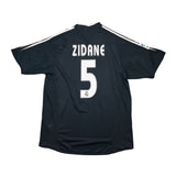 2004/05 Real Madrid Zidane #5 Away Shirt (XL) Adidas